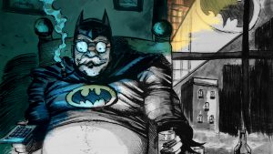 Batman képregény illusztráció | Original Comix